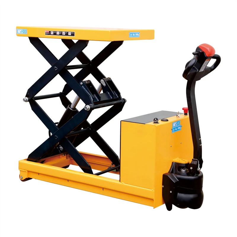 Full Electric Scissor Lift Table Truck